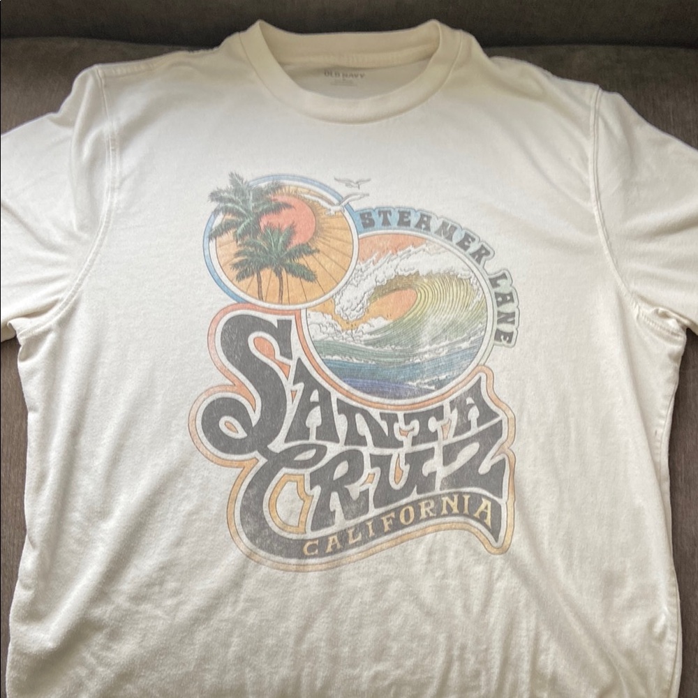 Old Navy Santa Cruz Vintage Sunset Graphic